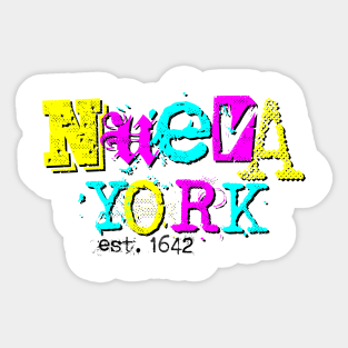 Nueva York 1642 3.0 Sticker